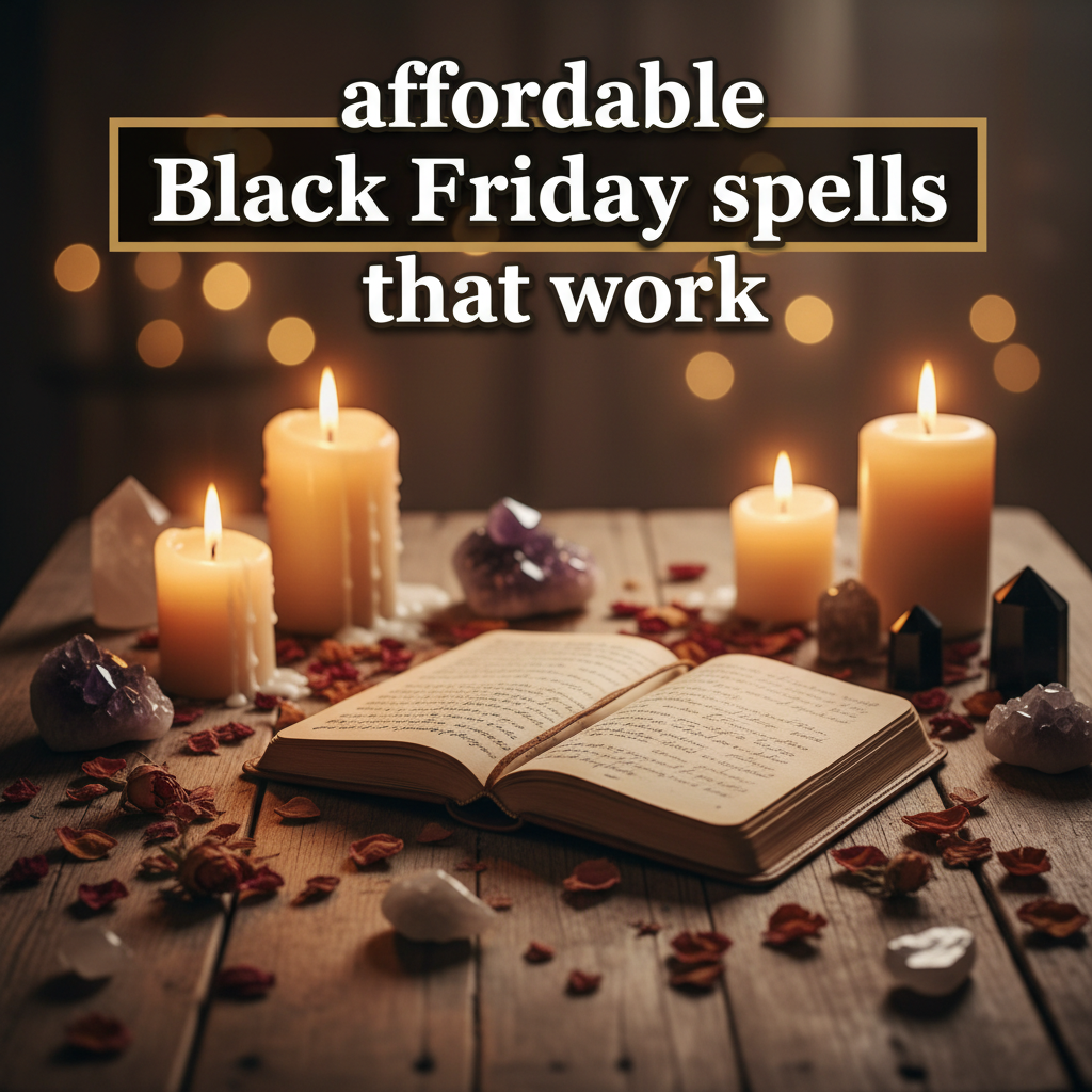 Affordable Black Friday spells that work