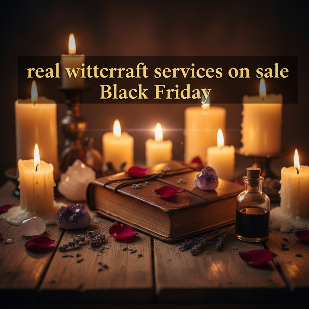 Real Witchcraft Services on Sale Black Friday Magic