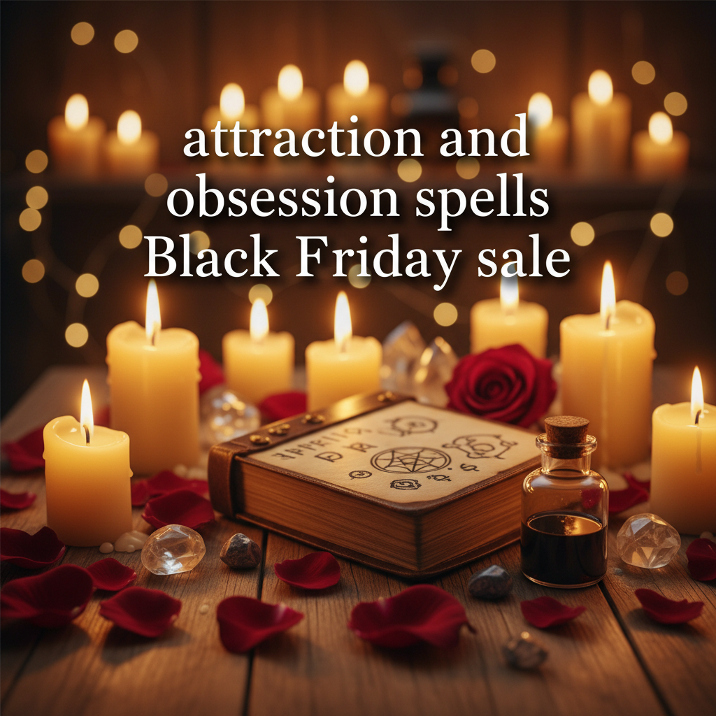 Attraction and Obsession Spells Black Friday Sale