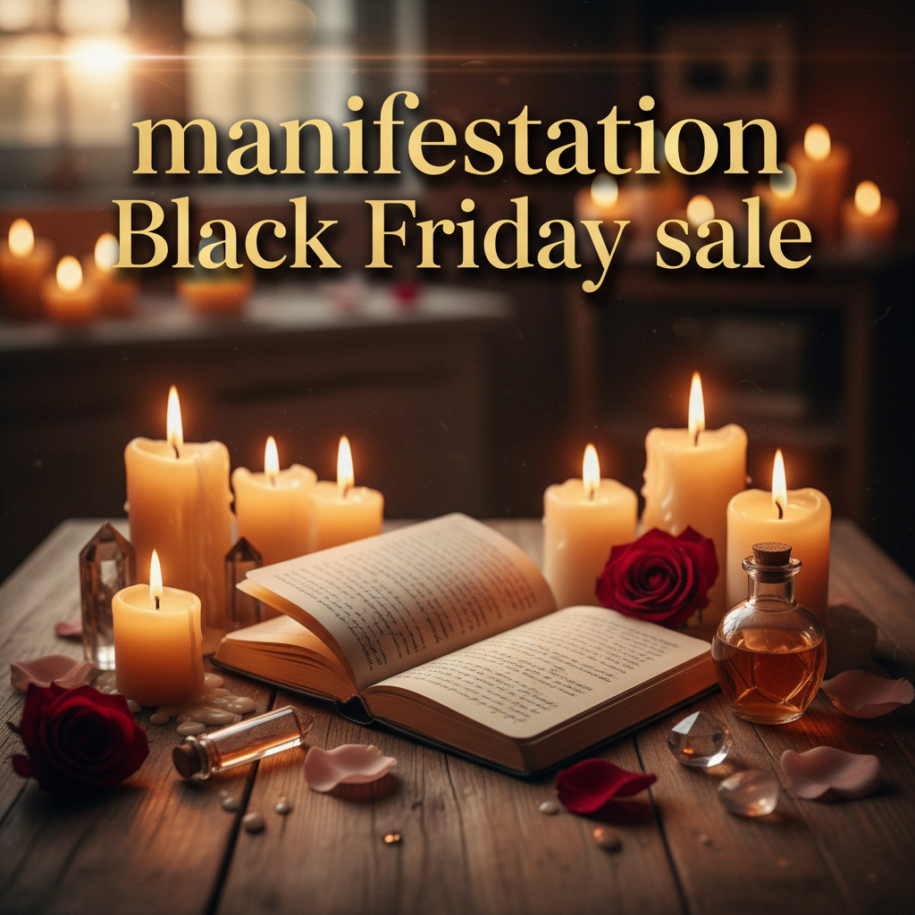 Manifestation Black Friday Sale Spells and Psychics Banner