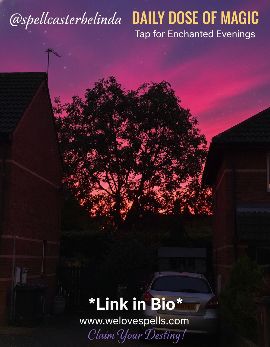 Magical morning blessing at Squire House