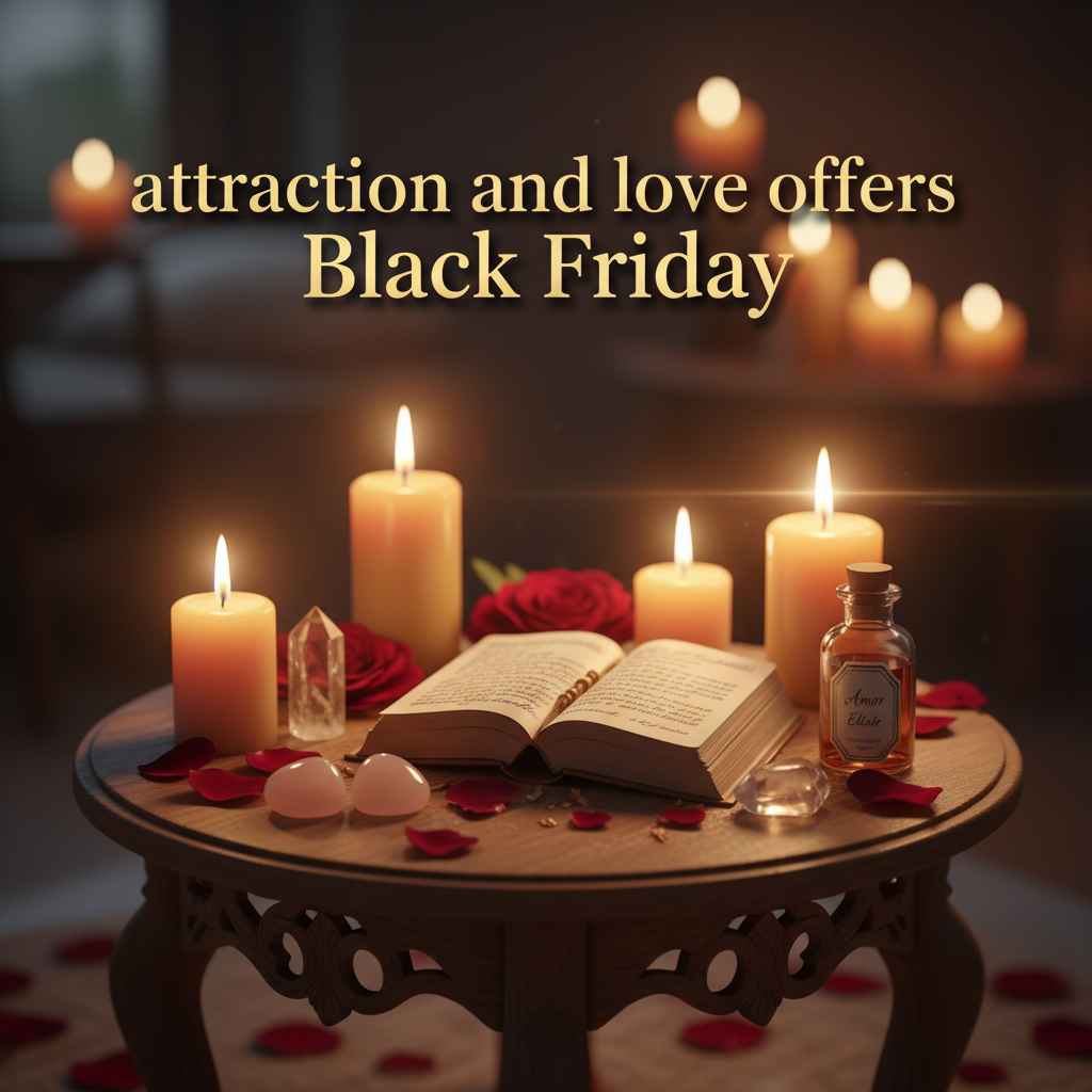 Black Friday Love Spells and Attraction Magic