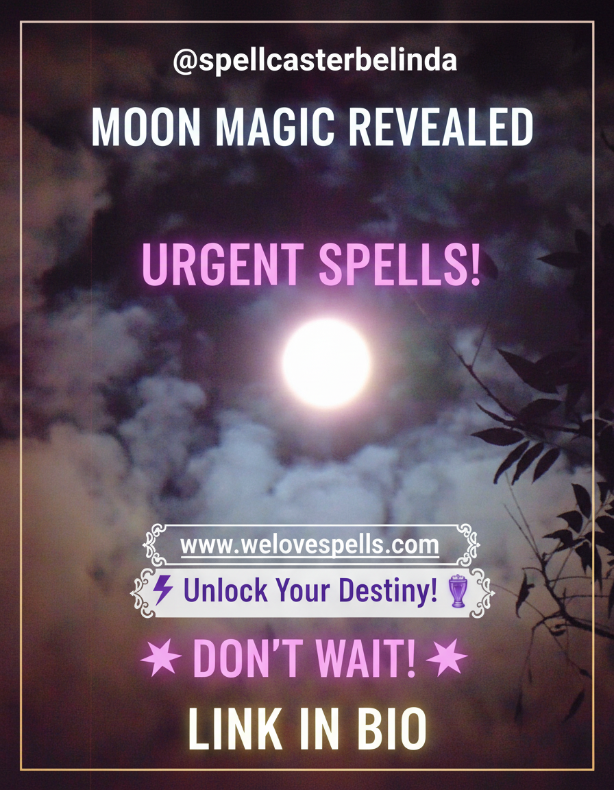 Aries Hunter’s Moon spiritual image representing release, balance, and renewal