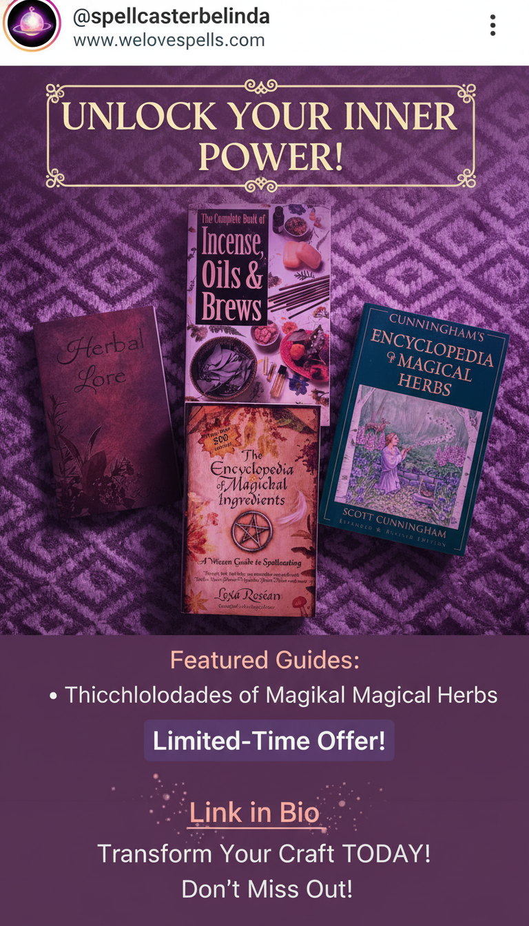 Herbal potion brewing in Samhain preparation