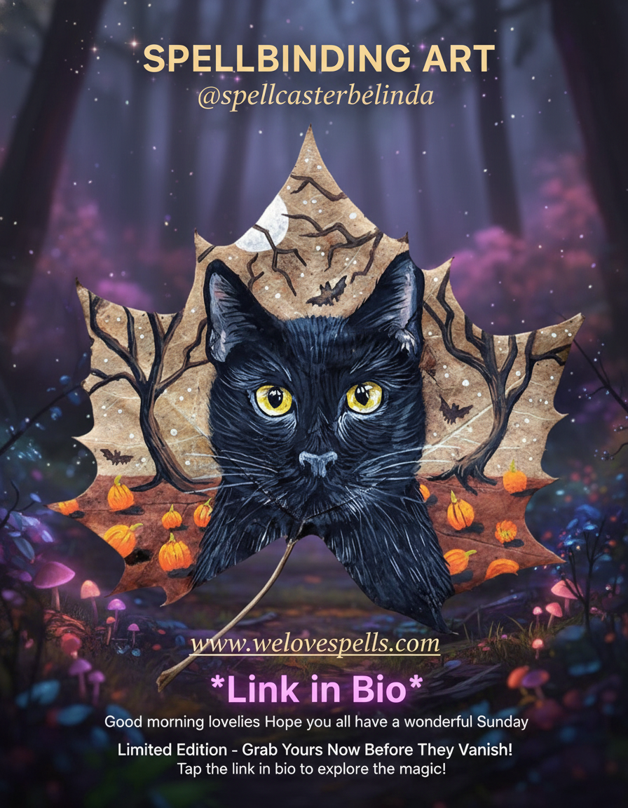 Magickal Sunday Blessings Pumpkin Spiced Witchy Vibes