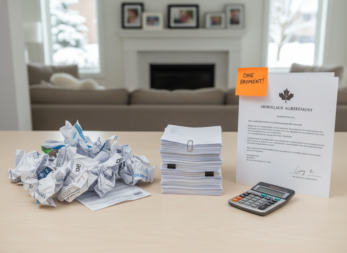 Consolidating debts with mortgage