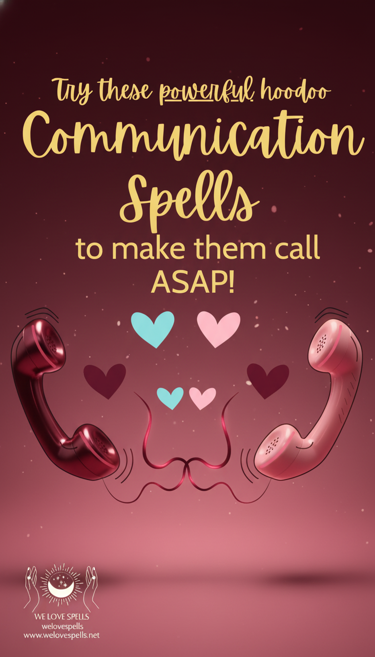 Communication Spell Ritual Candles