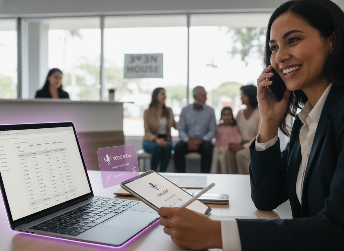 Agent capturing lead Agent capturing lead