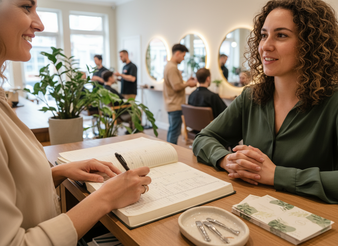 Hairspa appointment book Hairspa appointment book
