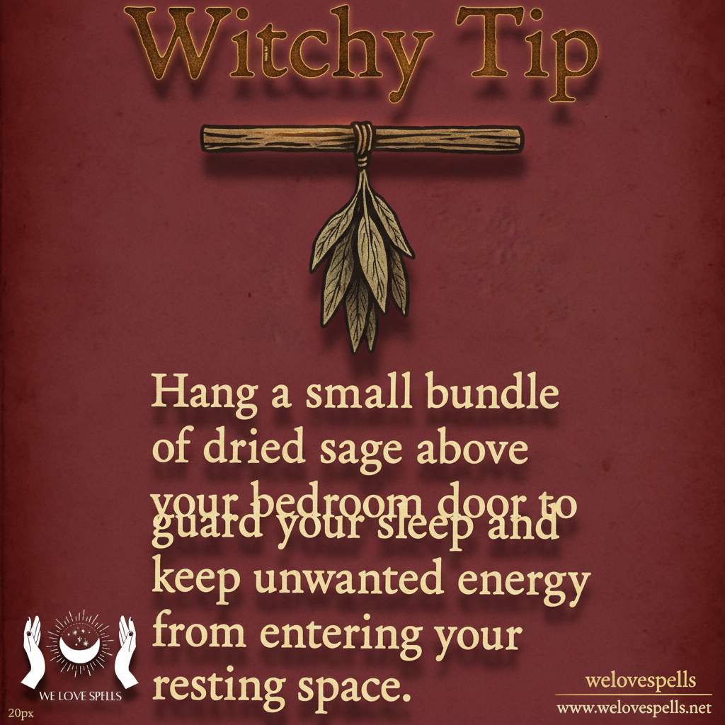 Witchy energy cleansing with candles and crystals