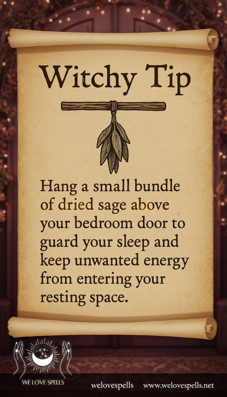 Daily witchy rituals - candle magic and herbs