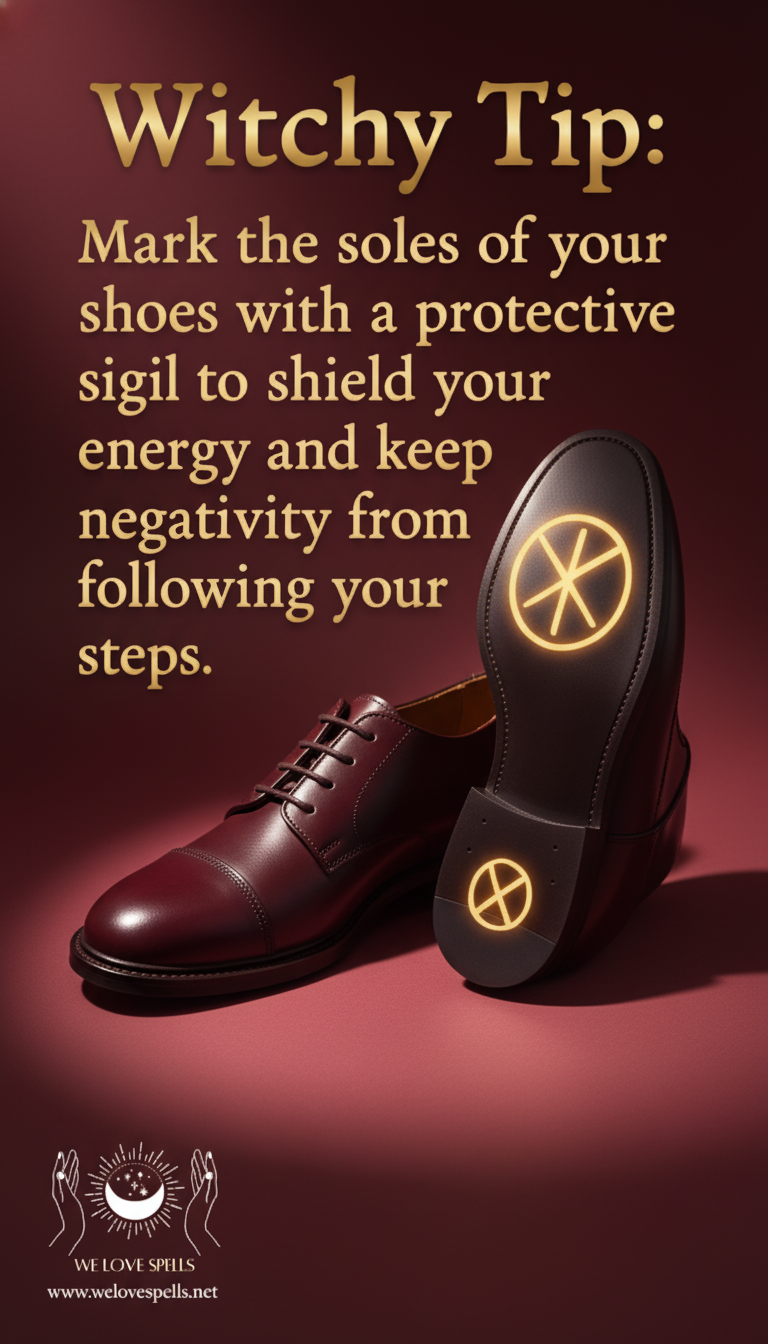 Modern witch lighting candle for a simple daily spell