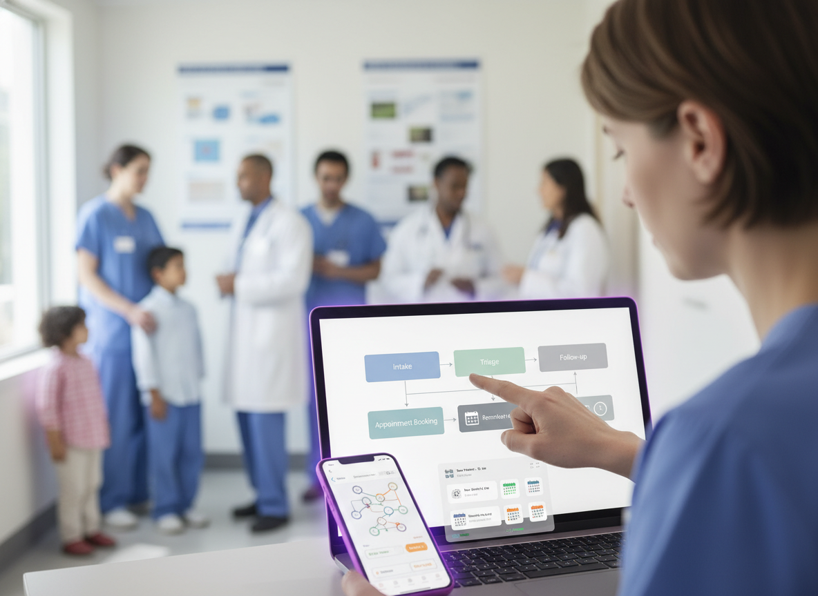 Laptop flowchart UI Laptop flowchart UI