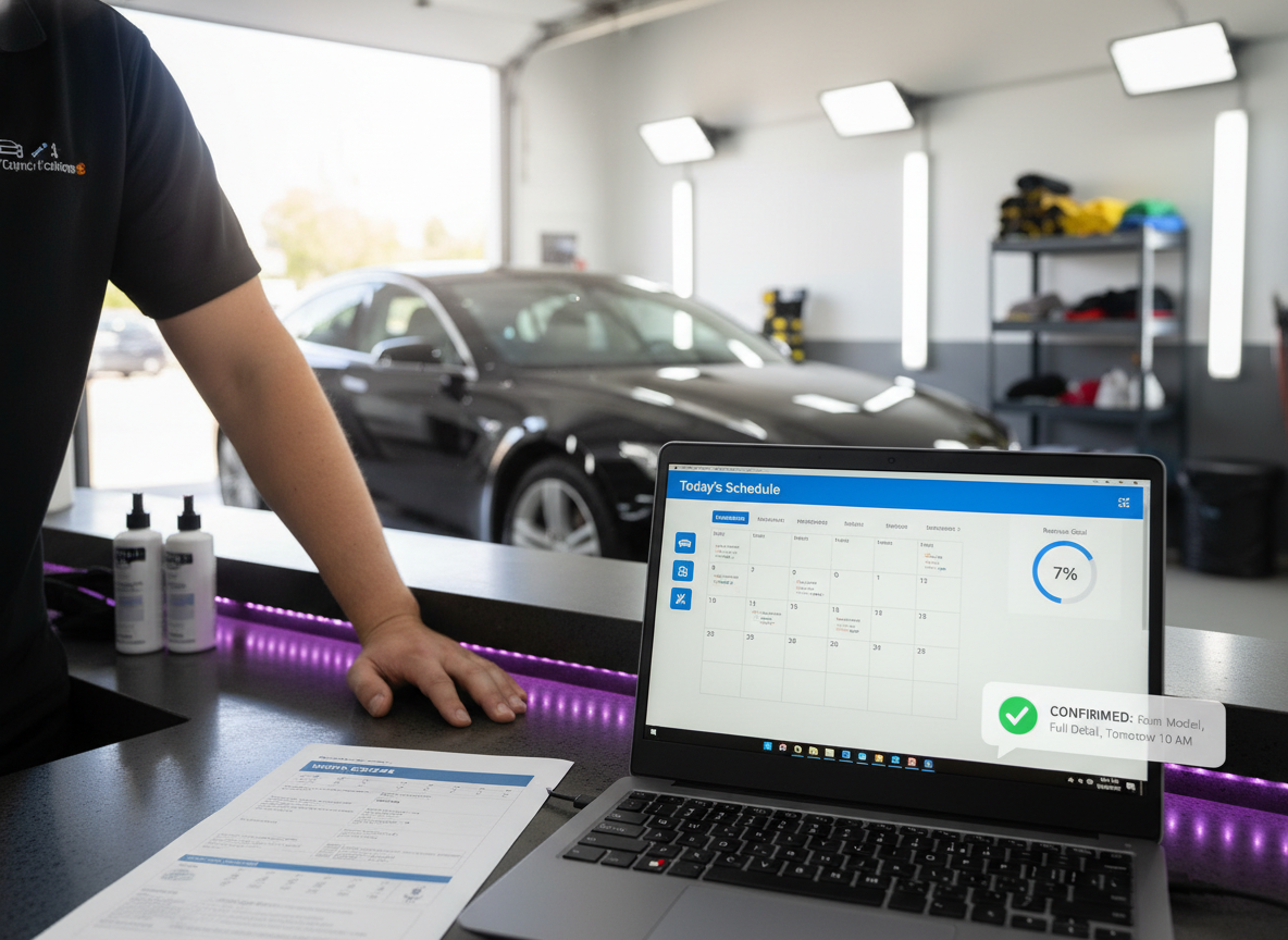 Detailing scheduling dashboard Detailing scheduling dashboard