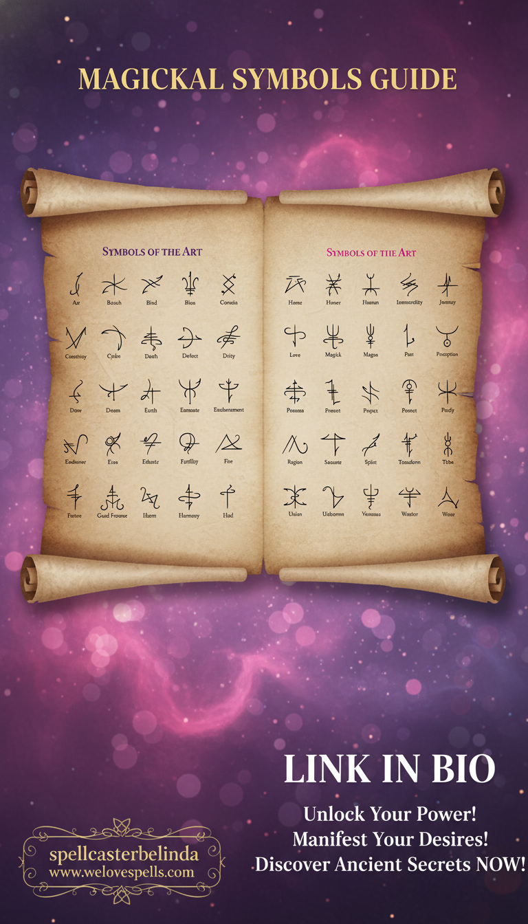 Magickal Sigils Study from Ars Vercanus Ancient Text
