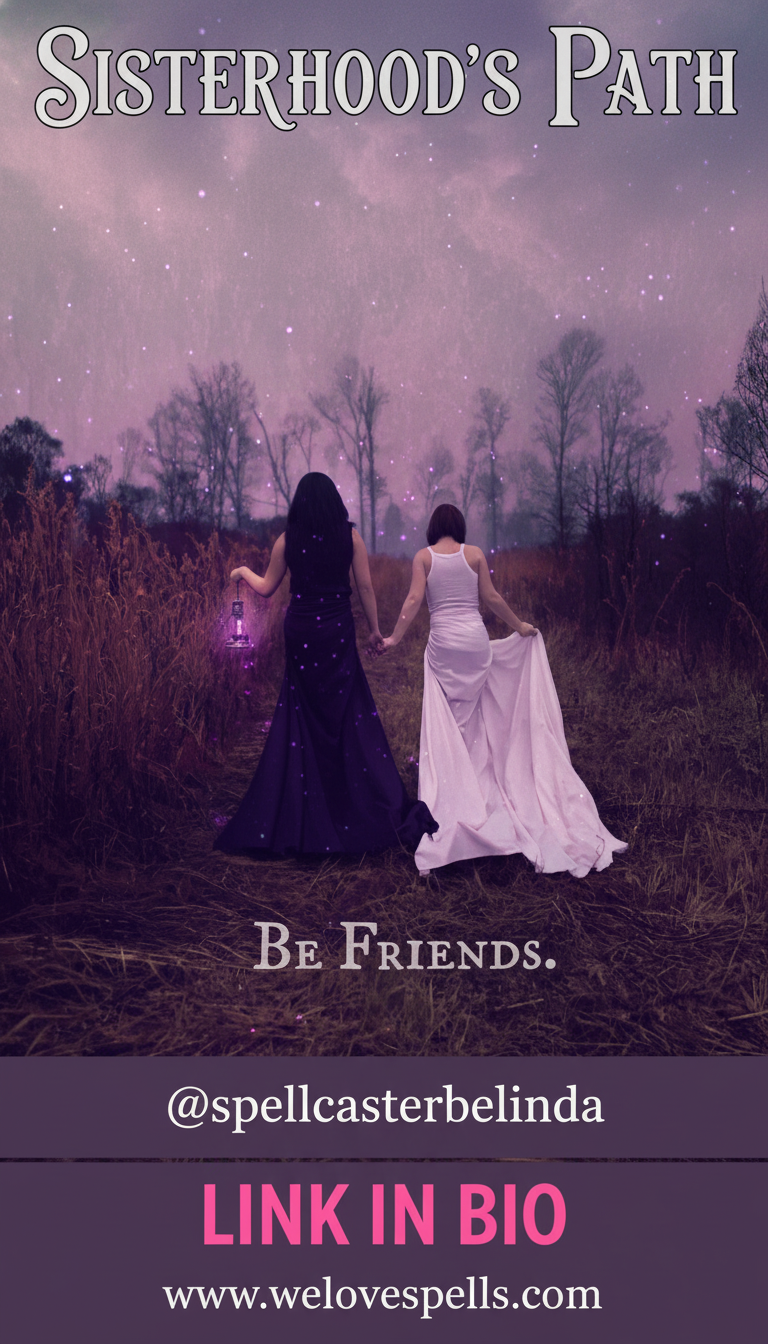 Balancing light and dark energies in witchcraft altar setup