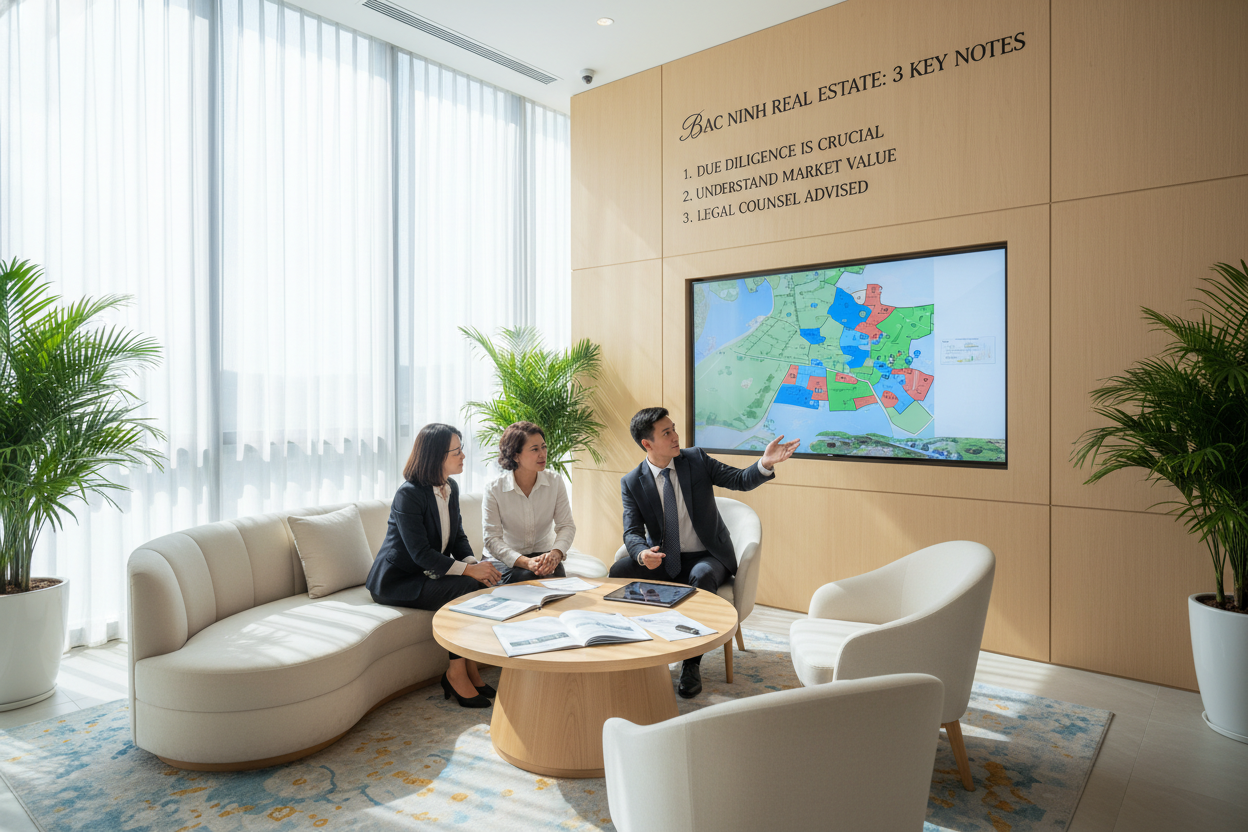 3. Lưu ý quan trọng khi tham gia thị trường bán đất Thành phố Bắc Ninh