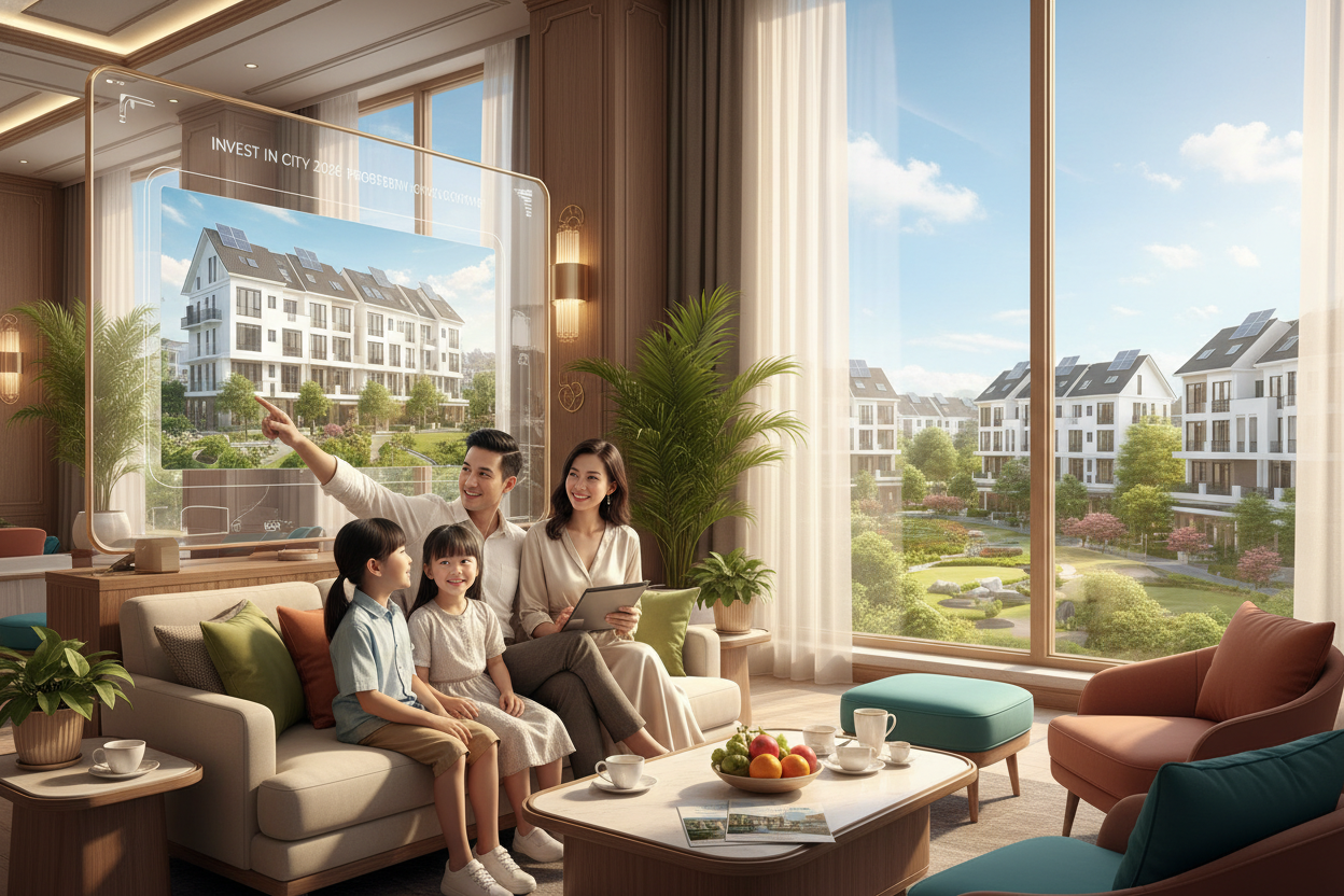 2. Lợi thế đầu tư nhà phố TP Bắc Ninh đến năm 2026