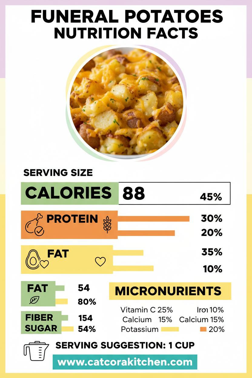 Funeral potatoes nutritional information