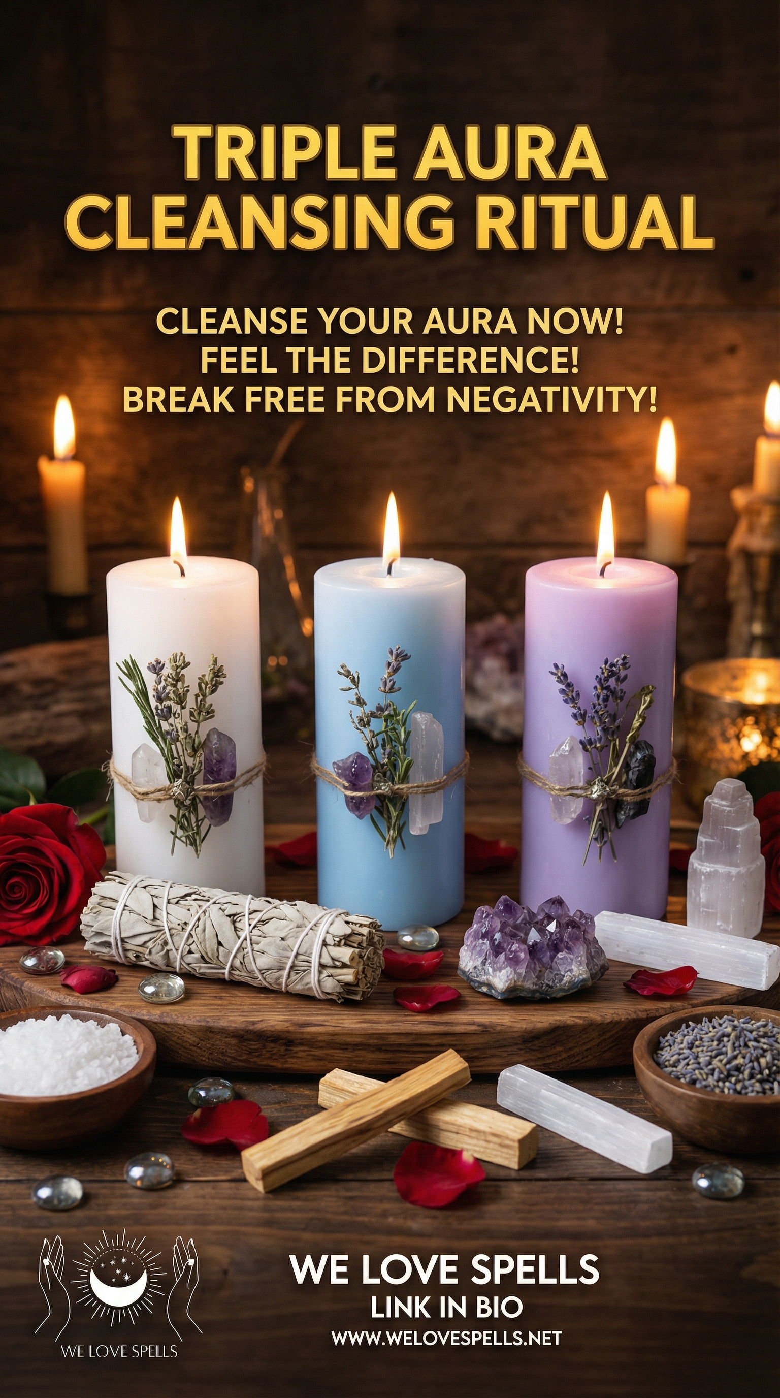 Spiritual Purification and Aura Glow Ritual