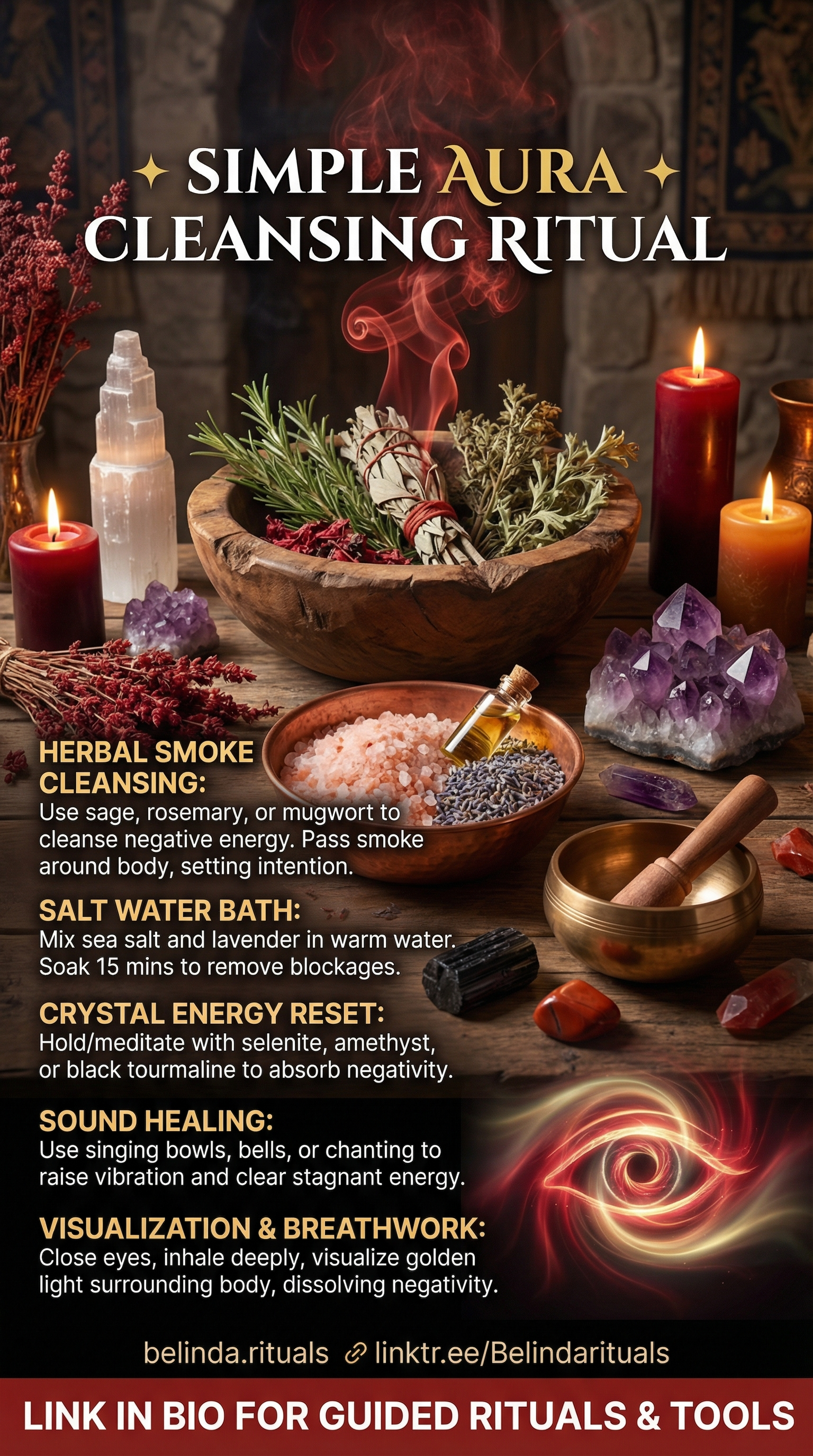 Full Moon Energy Cleansing Setup