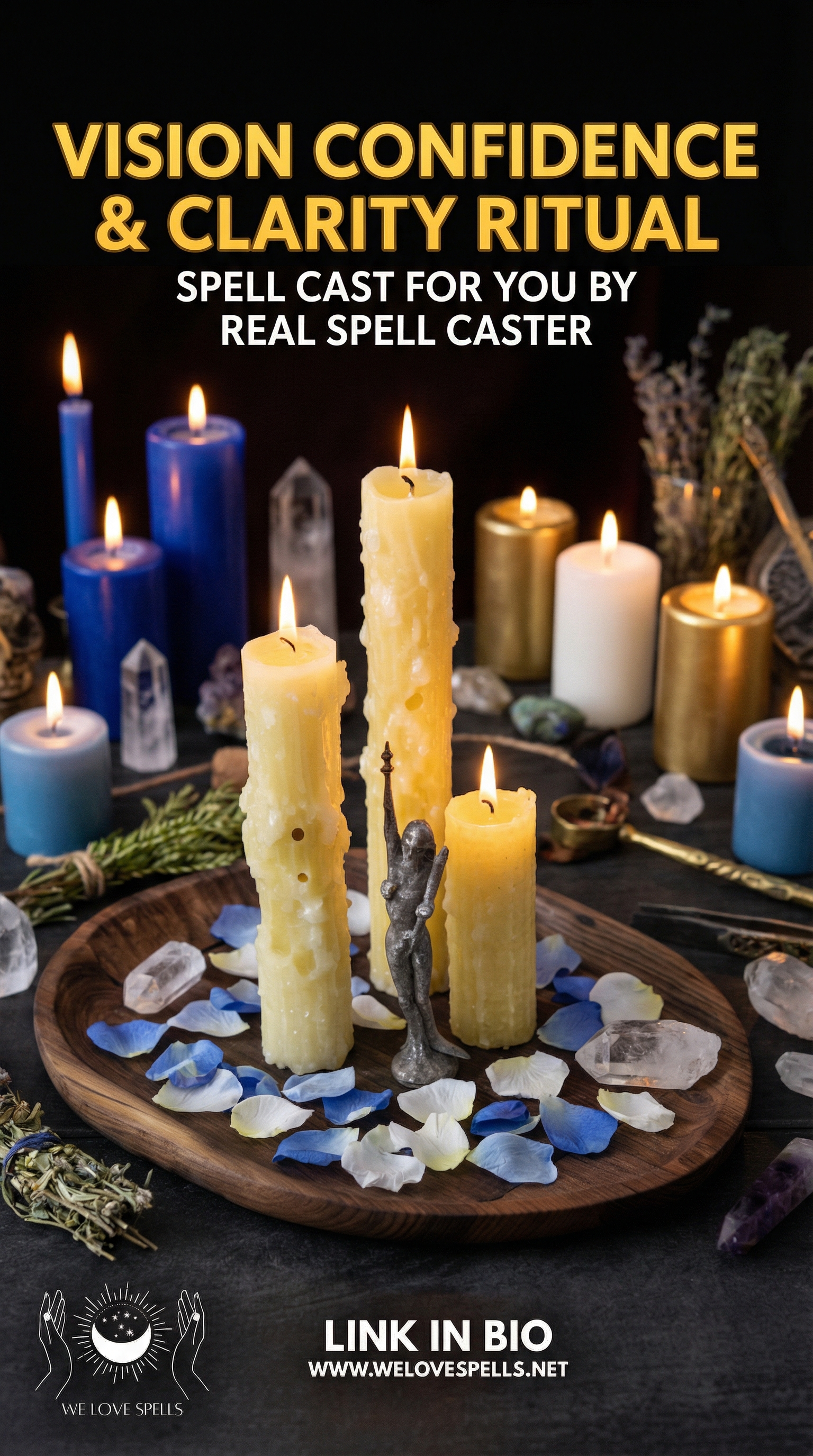 Magical energy aura glowing during ritual spell casting