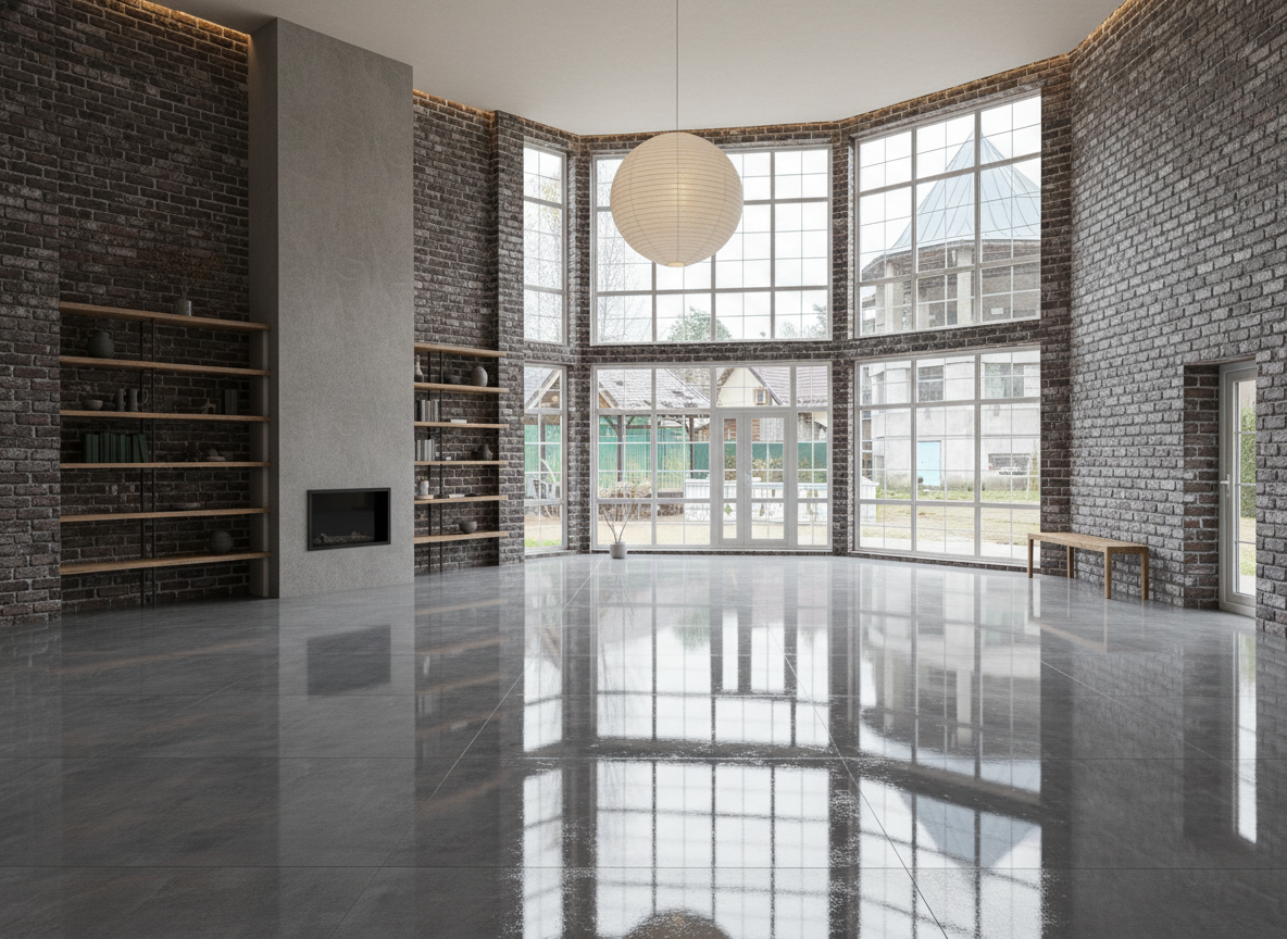 Дизайн гостиной в стиле Japandi — фото интерьера от нейросети RoomGPT