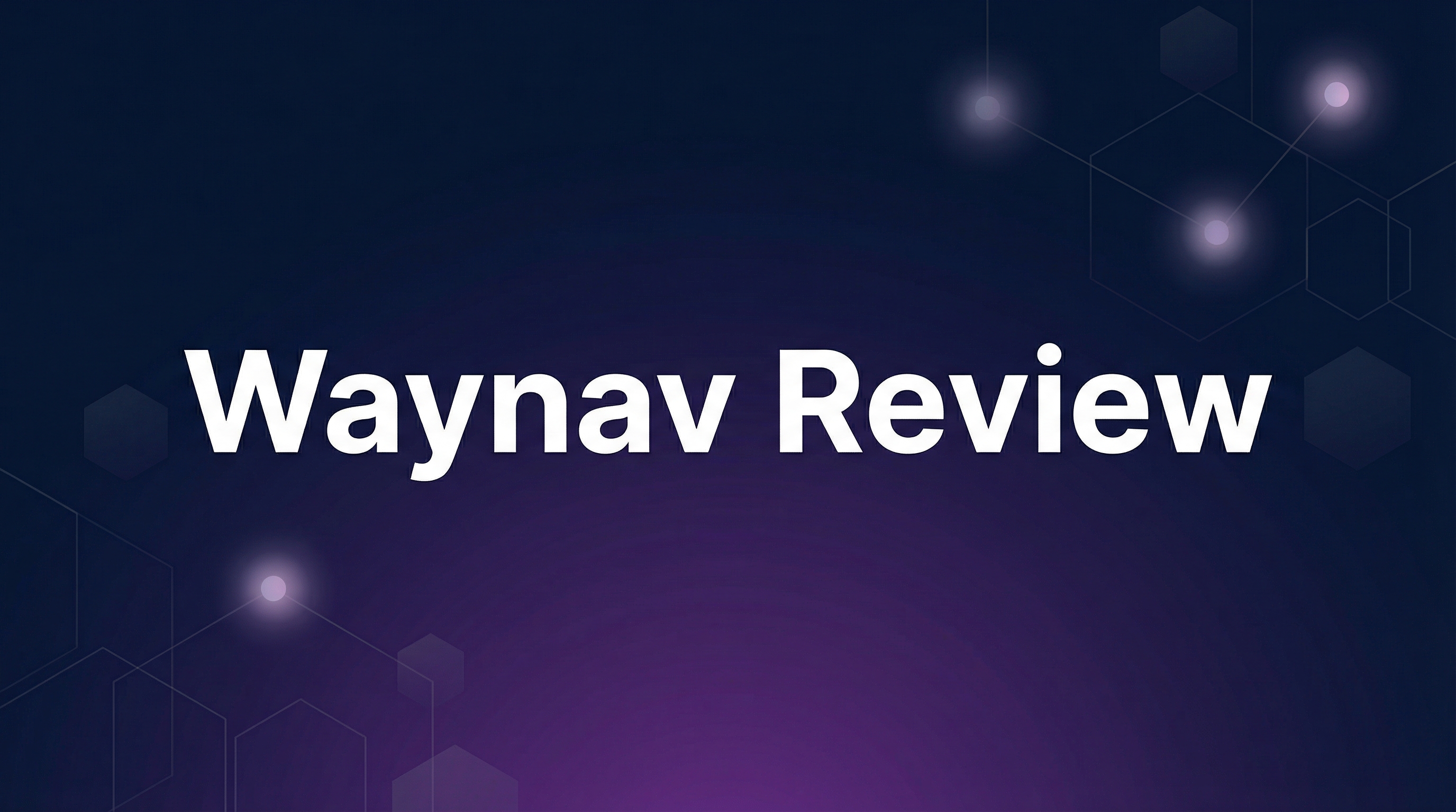 Waynav Review - Featured Image