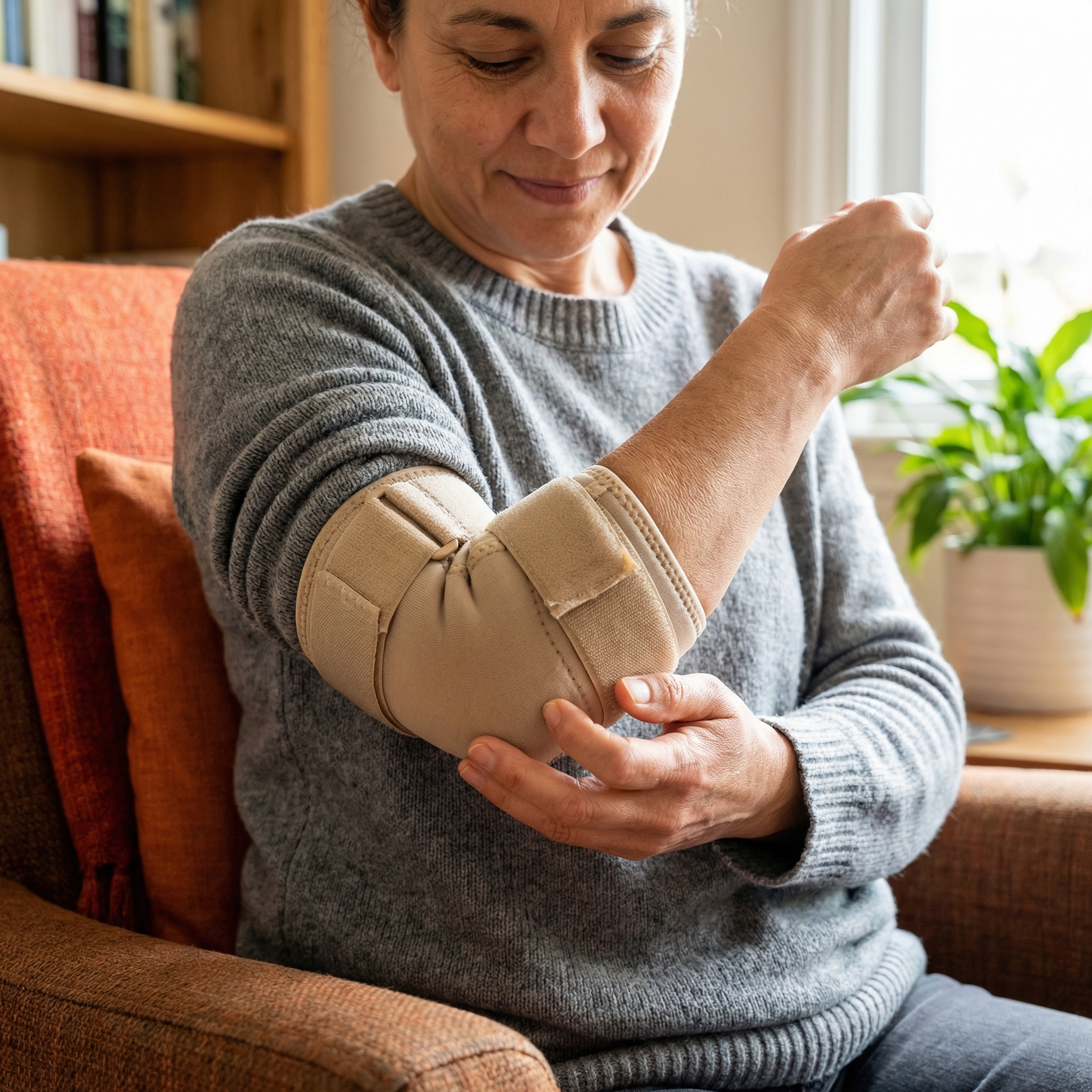 肘サポーターの種類のイメージ画像