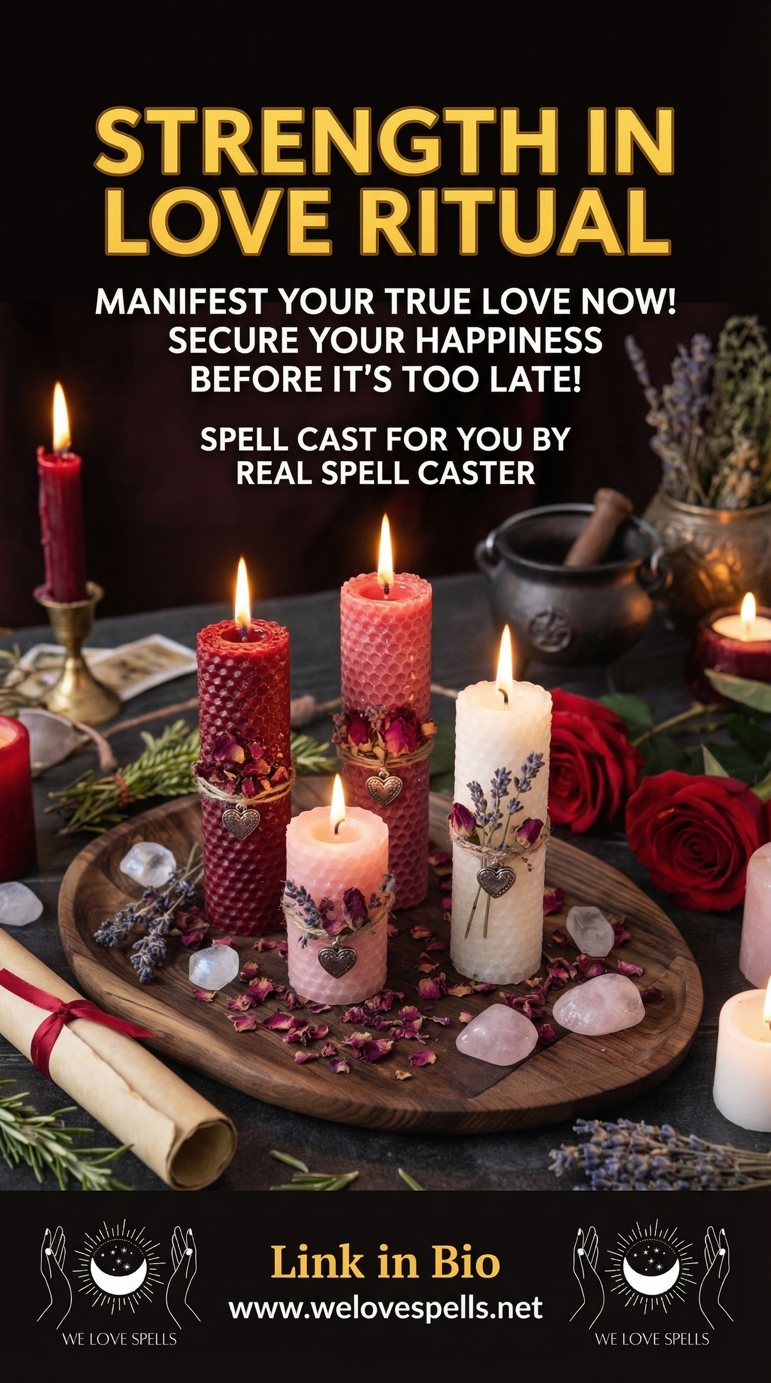Healing with Super Strength Love Spell