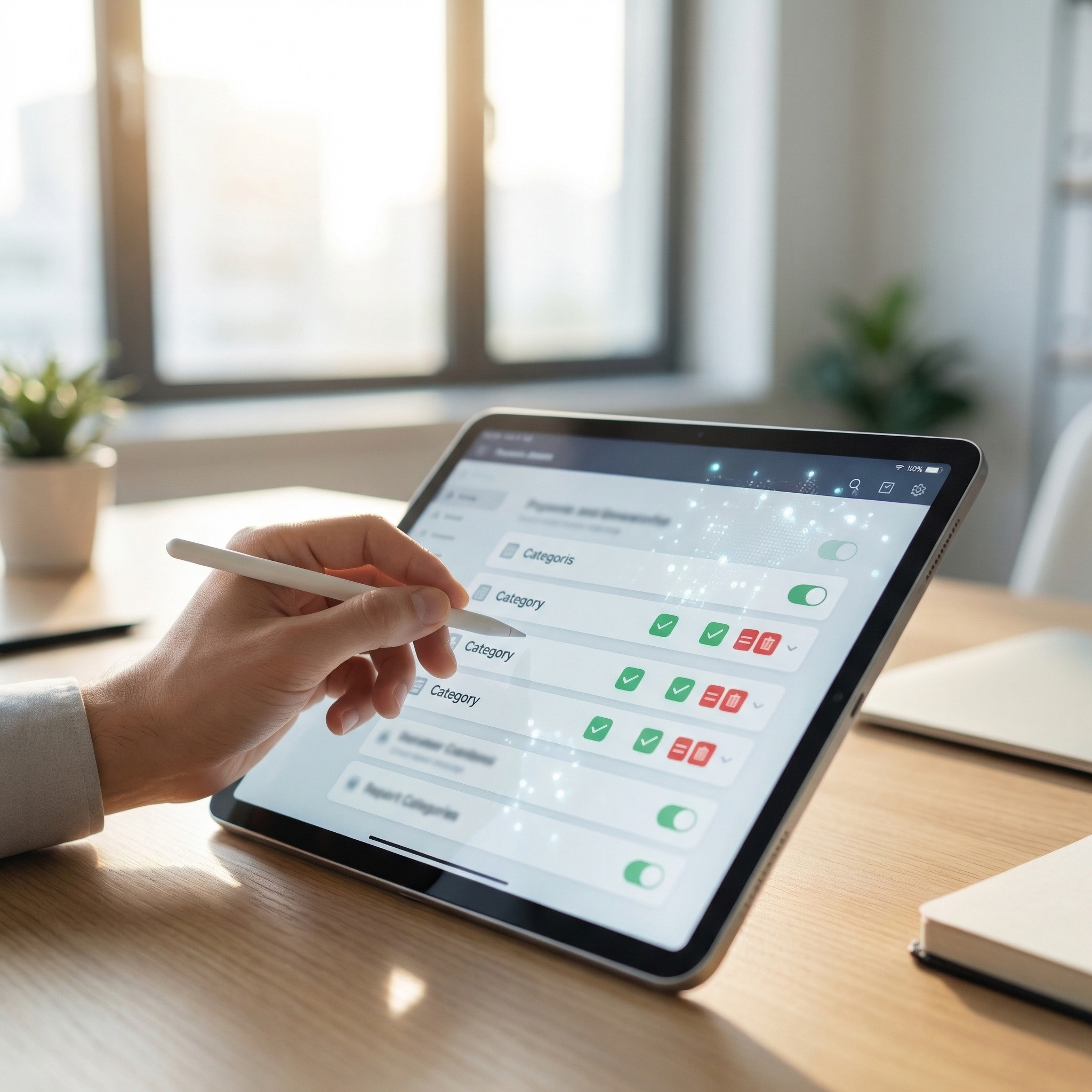 サンオイルを塗るシーンのイメージ