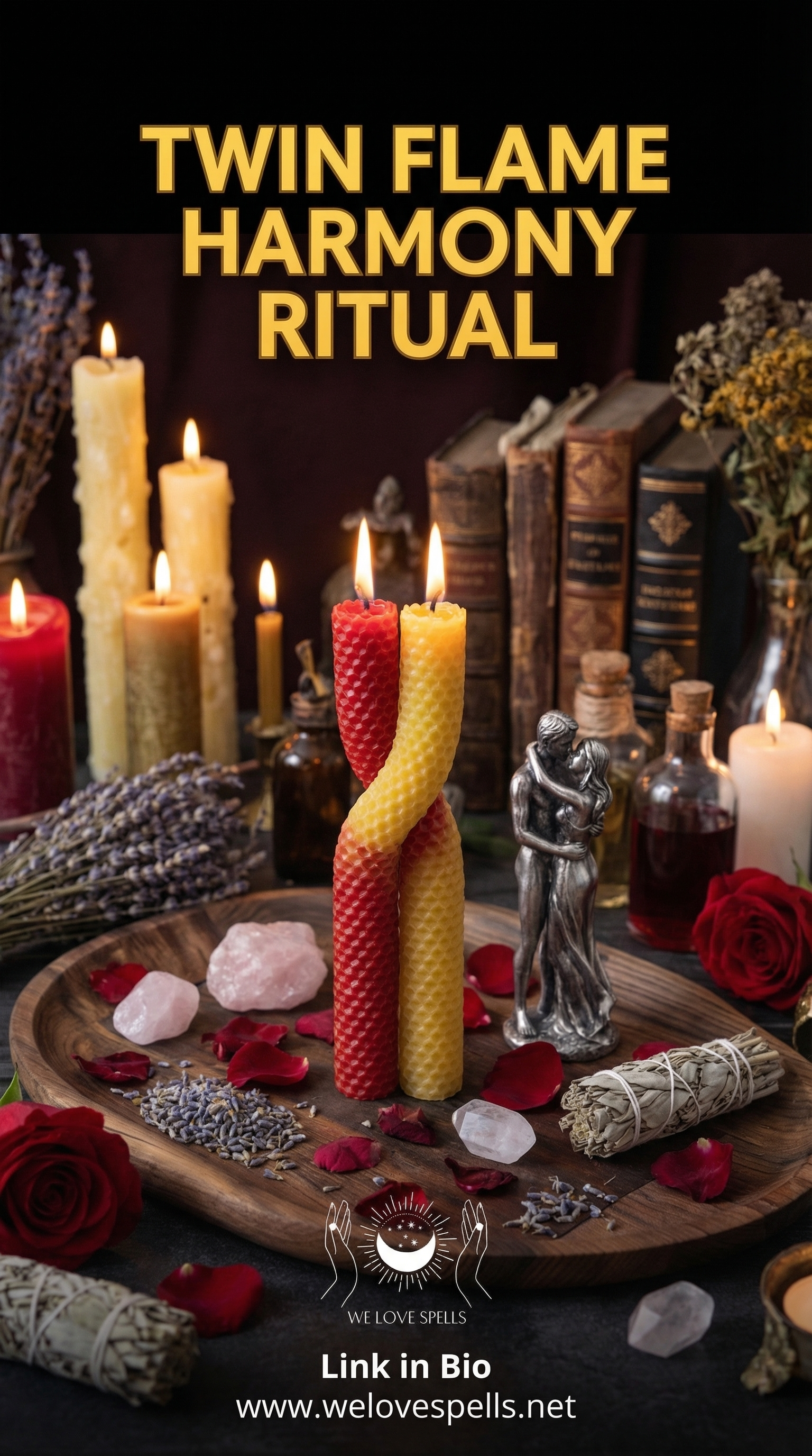 Twin Flame Spell Ritual for Soul Alignment