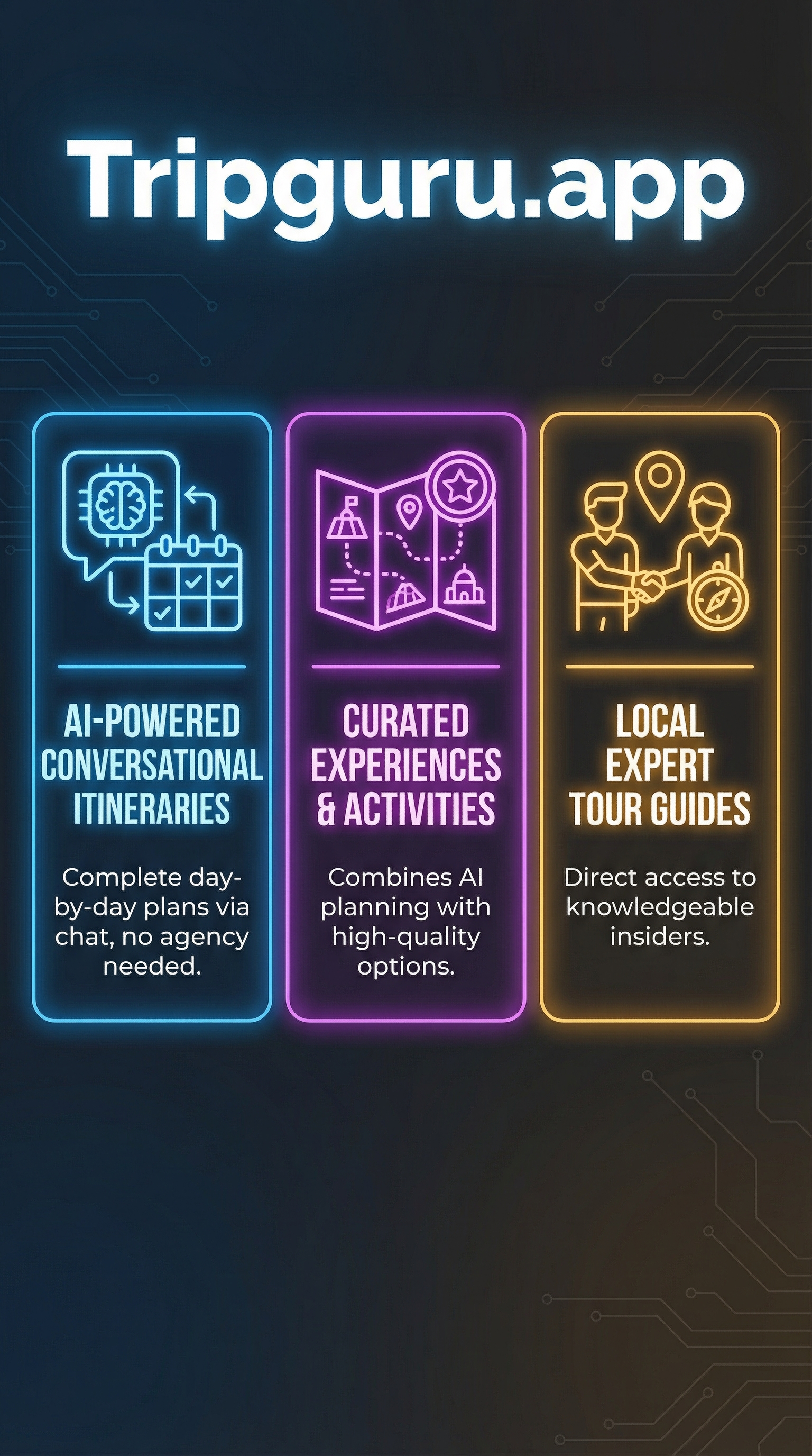 Tripguru.app - Infographic