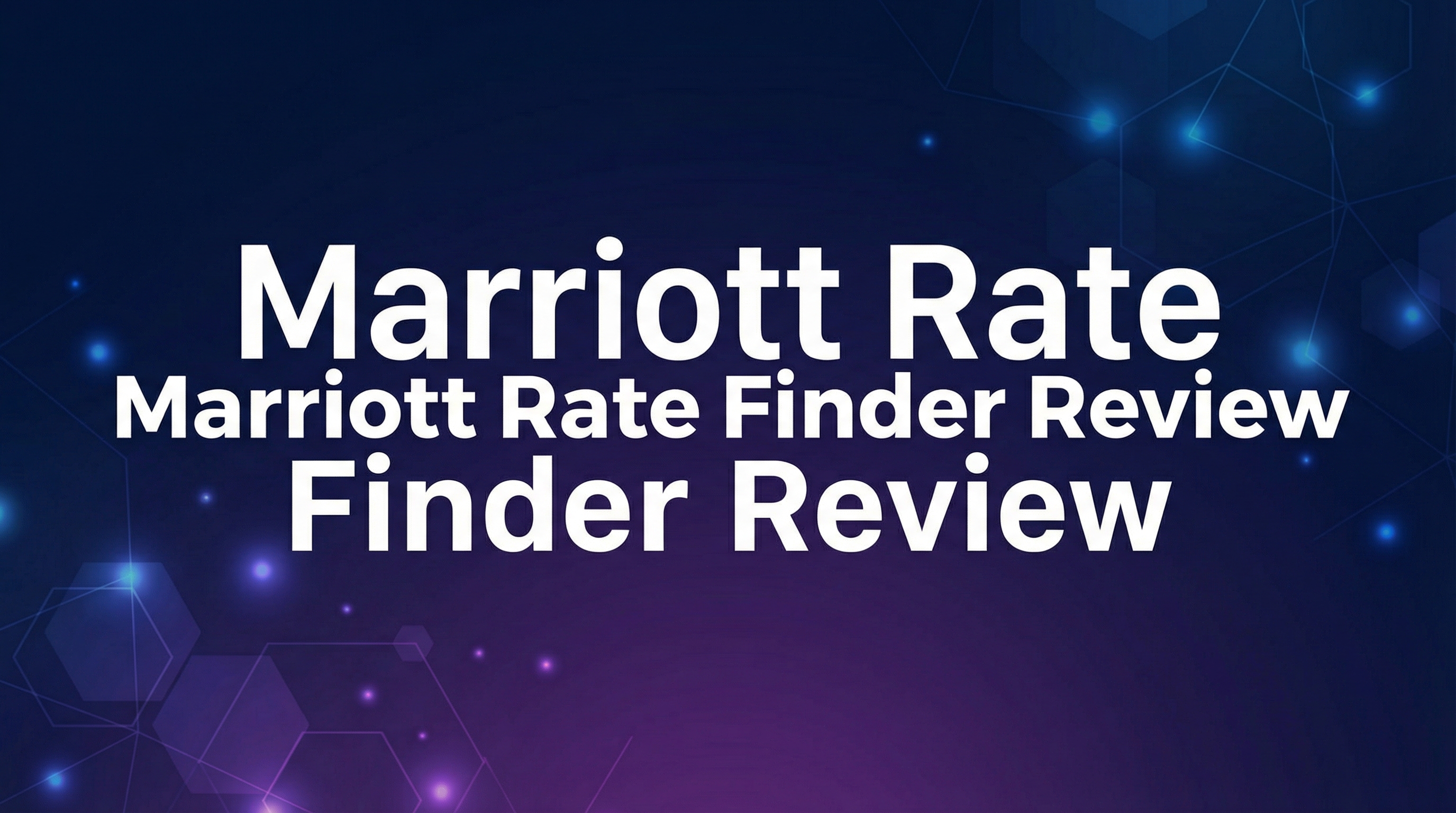 Marriott Rate Finder Review: Missing Hotel Tool Mystery 2026 1 Marriott Rate Finder Review - Featured Image
