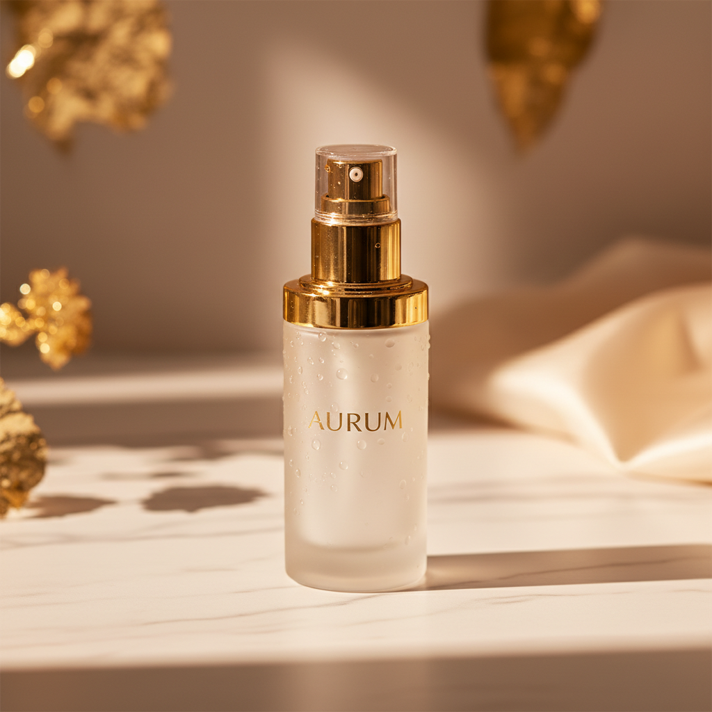 AI-generated luxury product photography with studio lighting