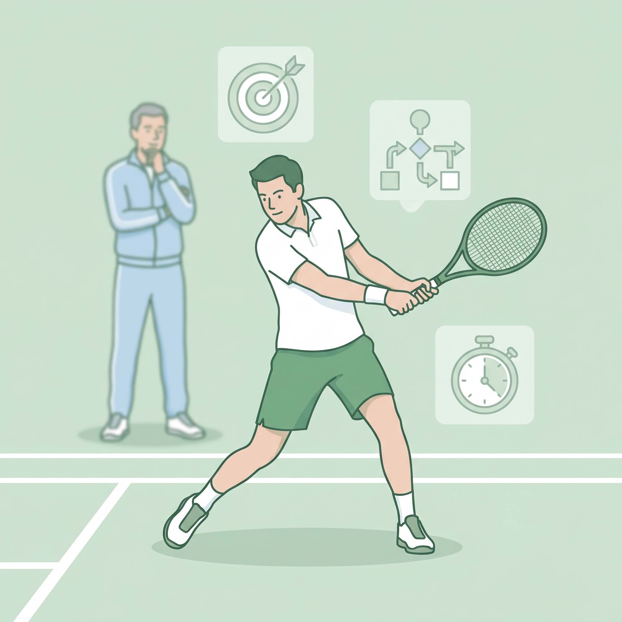 楽しいテニスライフを始めるための簡単ステップ！効果的な練習計画とは？