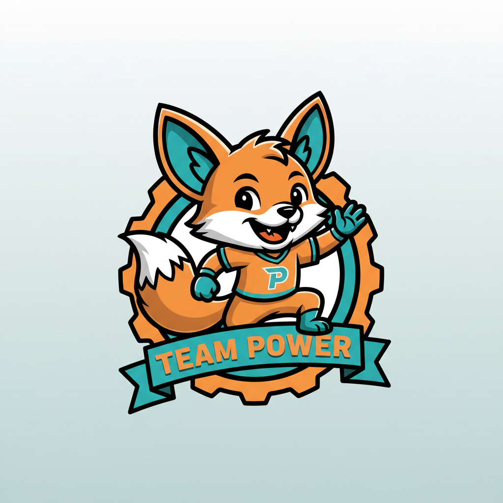 Nano Banana friendly mascot logo — cartoon character with bold outlines