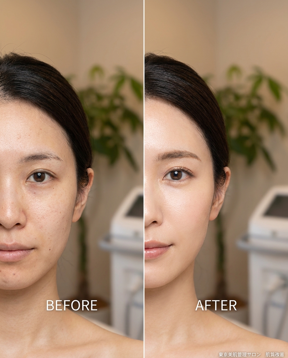 東京美肌管理サロン　肌質改善