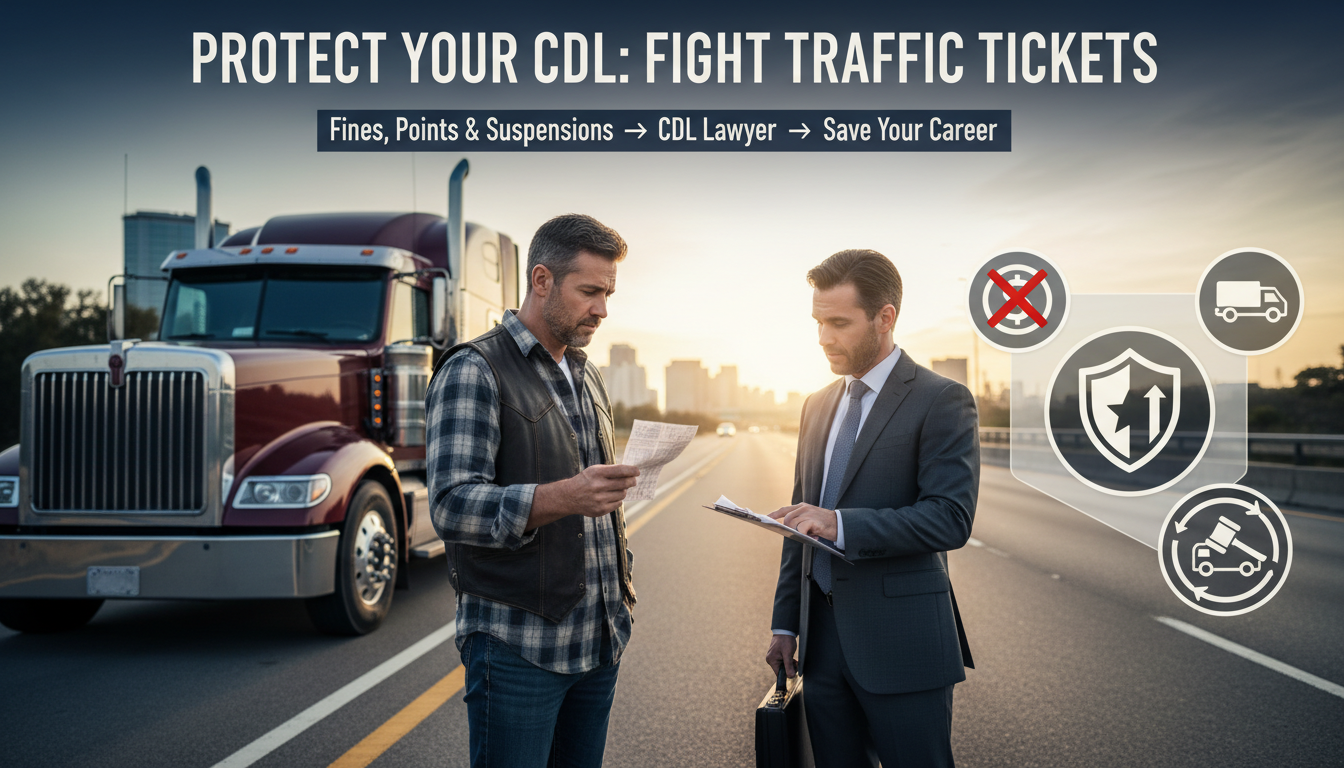 Understanding the Cost of a CDL Ticket Lawyer: What Commercial Drivers Need to Know