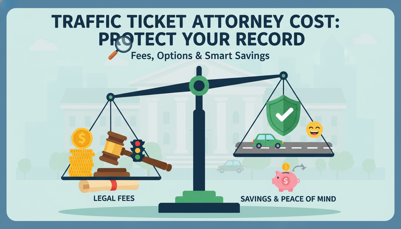 Cost of Traffic Ticket Attorney Explained: What Drivers Need to Know