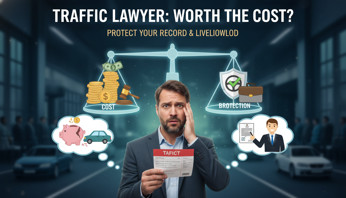 Hiring a Traffic Lawyer: Is It Worth the Cost?