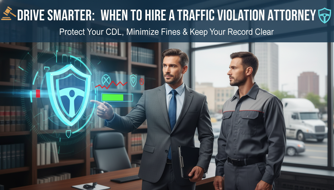 Traffic Violation Attorney: When to Hire One
