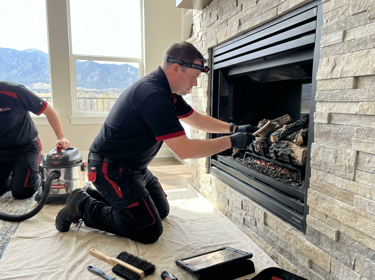 Gas Fireplace Cleaning & Service in Colorado Springs, CO