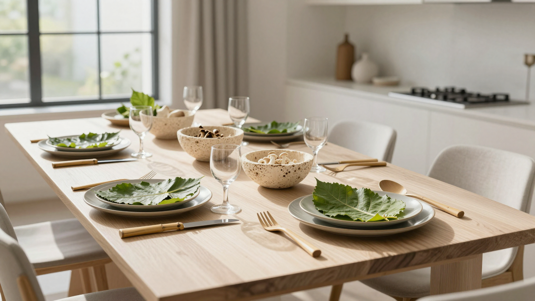 2026년, 식물성 테이블웨어로 완성하는 지속 가능한 공간 디자인: 전문가가 제안하는 5가지 스타일링 비법