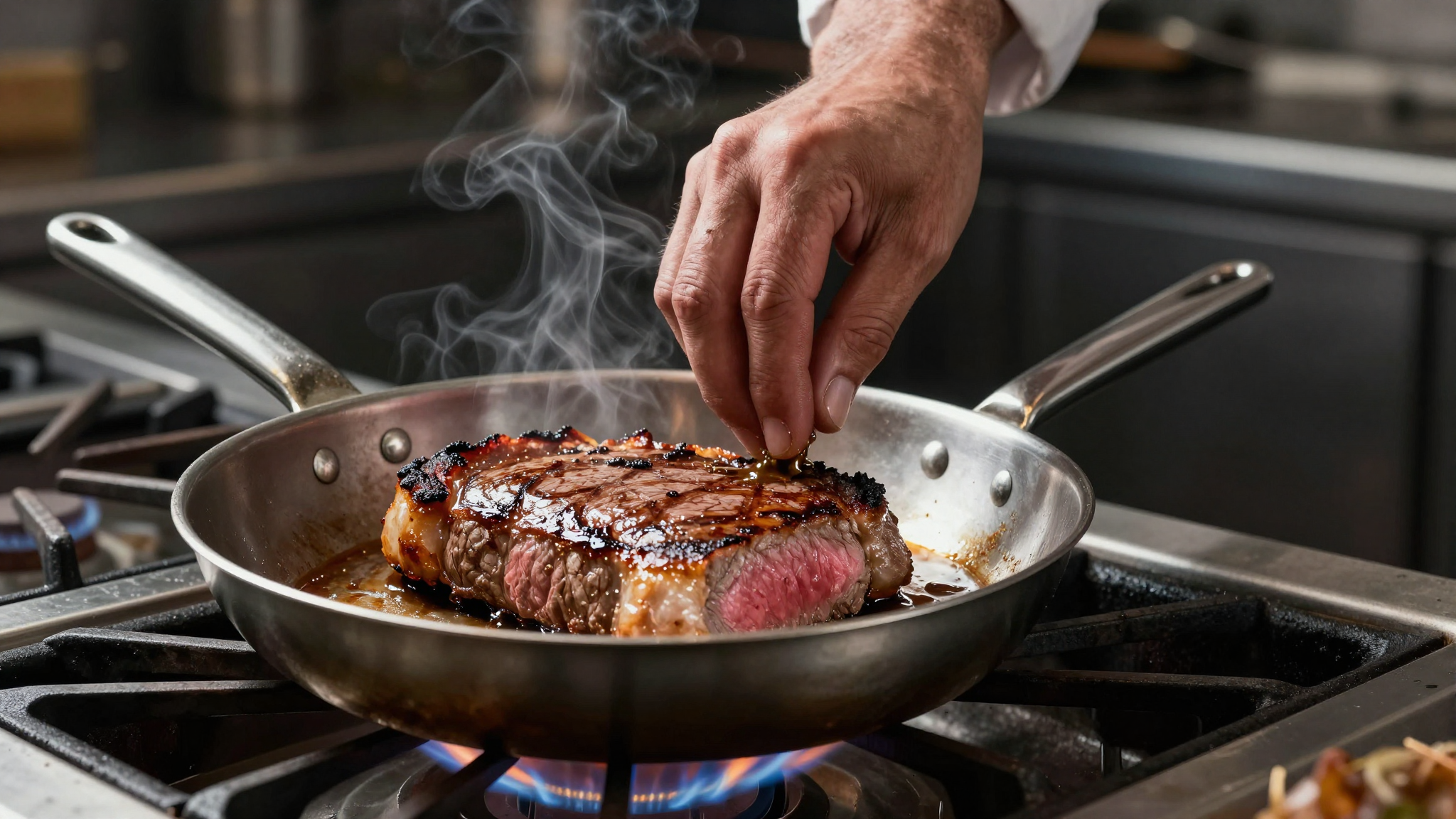 온도계 없는 완벽한 스테이크: 30년 경력 셰프가 알려주는 섬세한 불 조절의 비밀