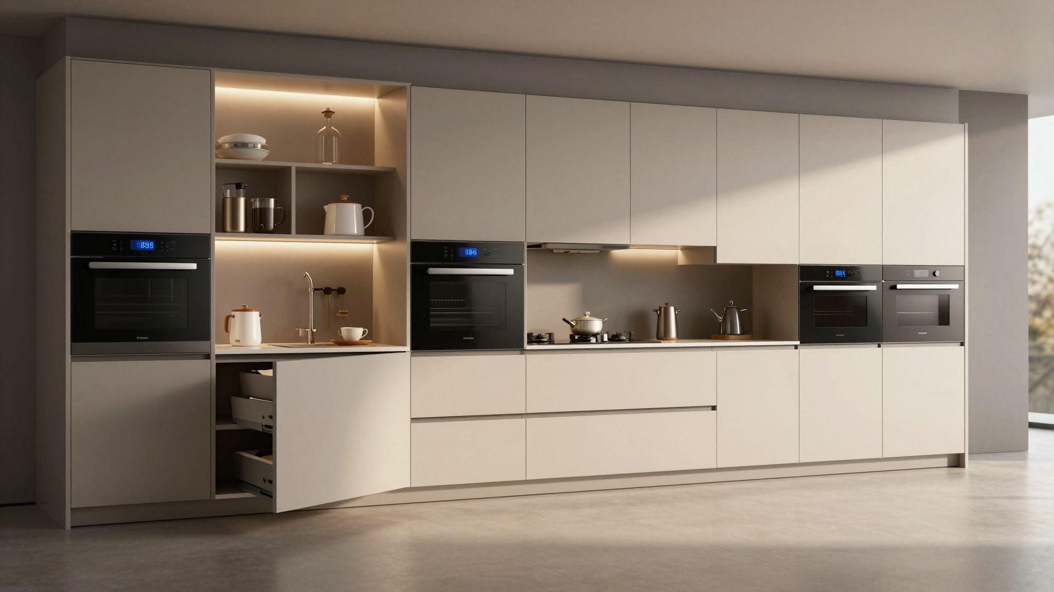 2026년, 공간 디자이너가 제안하는 미래형 스마트 키친: 효율적인 수납과 동선으로 완성하는 꿈의 주방